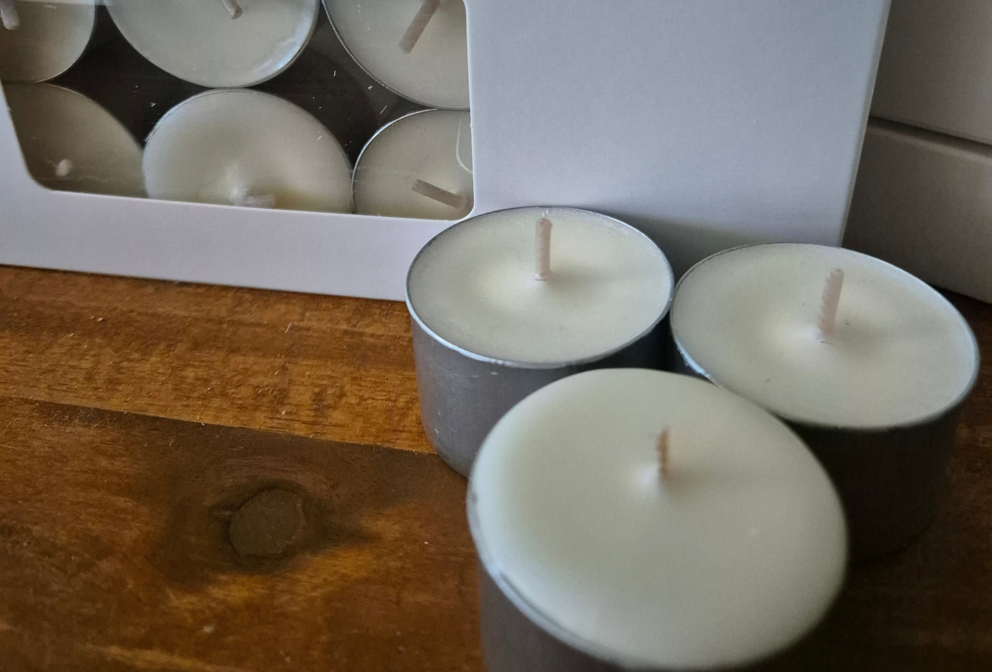 9 hour pure soy tea lights
